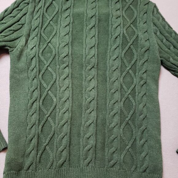 Toy Story Alien Sweater 👽 Disney Sweater Women's Size L Green Pixar cable knit - Picture 7 of 9